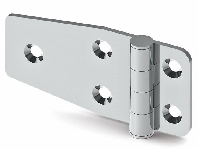 Paslanmaz Yaprak Menteşe 78x38x2 mm