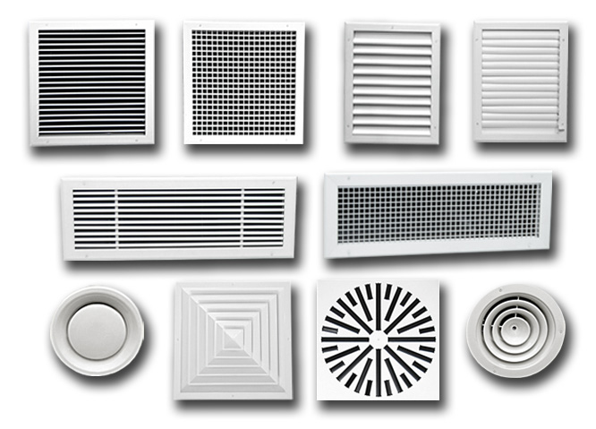 AIR DISTRIBUTION ELEMENTS