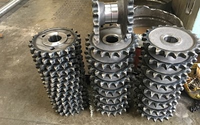 CHAIN GEAR INDUCTION OPERATION