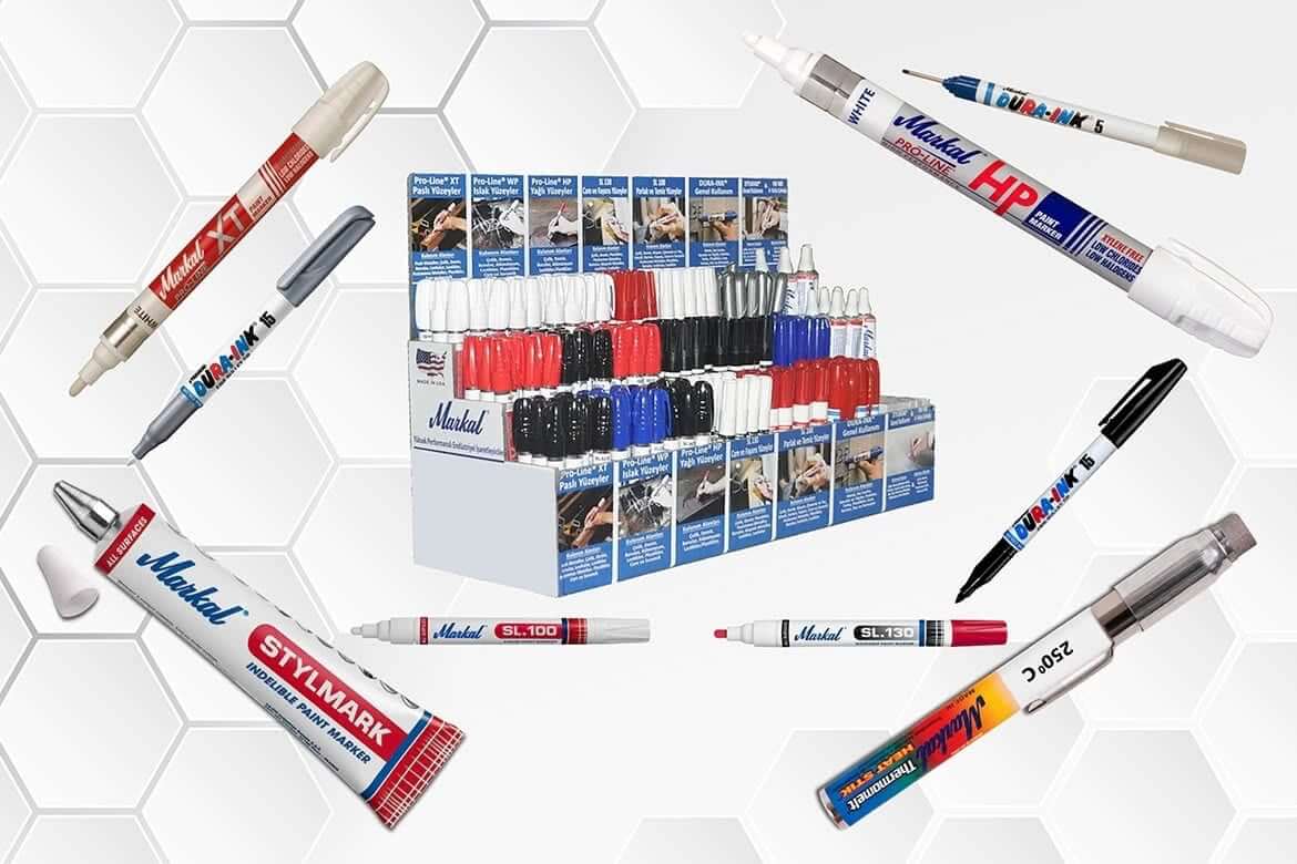 ENDÜSTRİYEL İŞARETÇİ KALEMLER