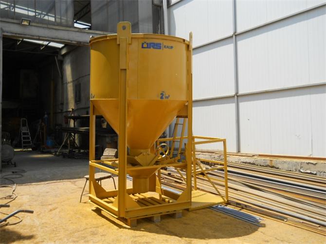 Beton Kovası -Kule Vinç Beton Kovası-