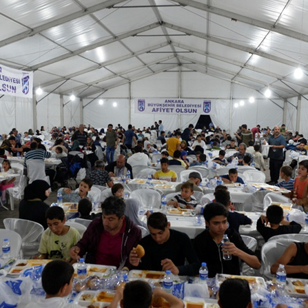 IFTAR AND CEREMONY TENT