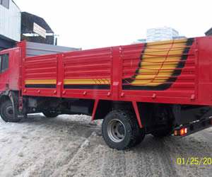 Kamyon Kasası İmalat ve Boya