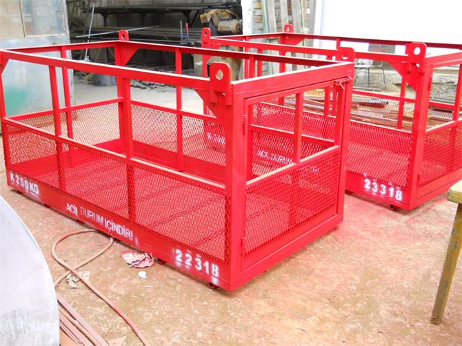 Kule Vinç Acil Durum Sepeti