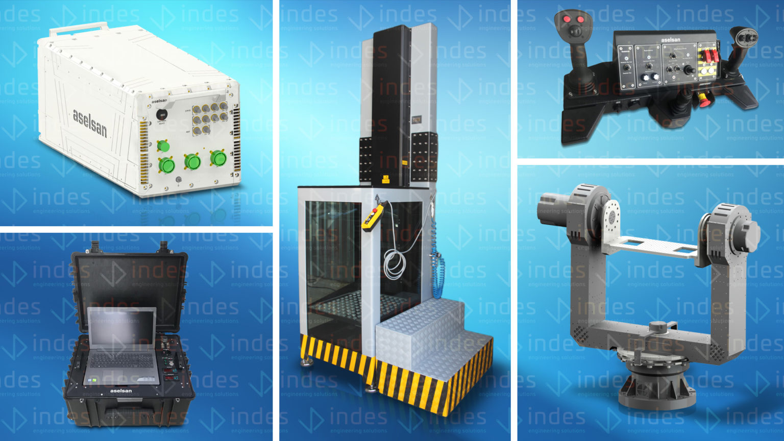 Mekanik ve Elektromekanik Birim, Sistem ve Özel Amaçlı Test Sistemleri Tasarımı​