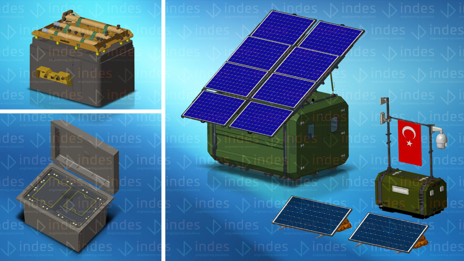 Modüler ve Mobil Hibrit Enerji Üretim ve Depolama Sistemleri​