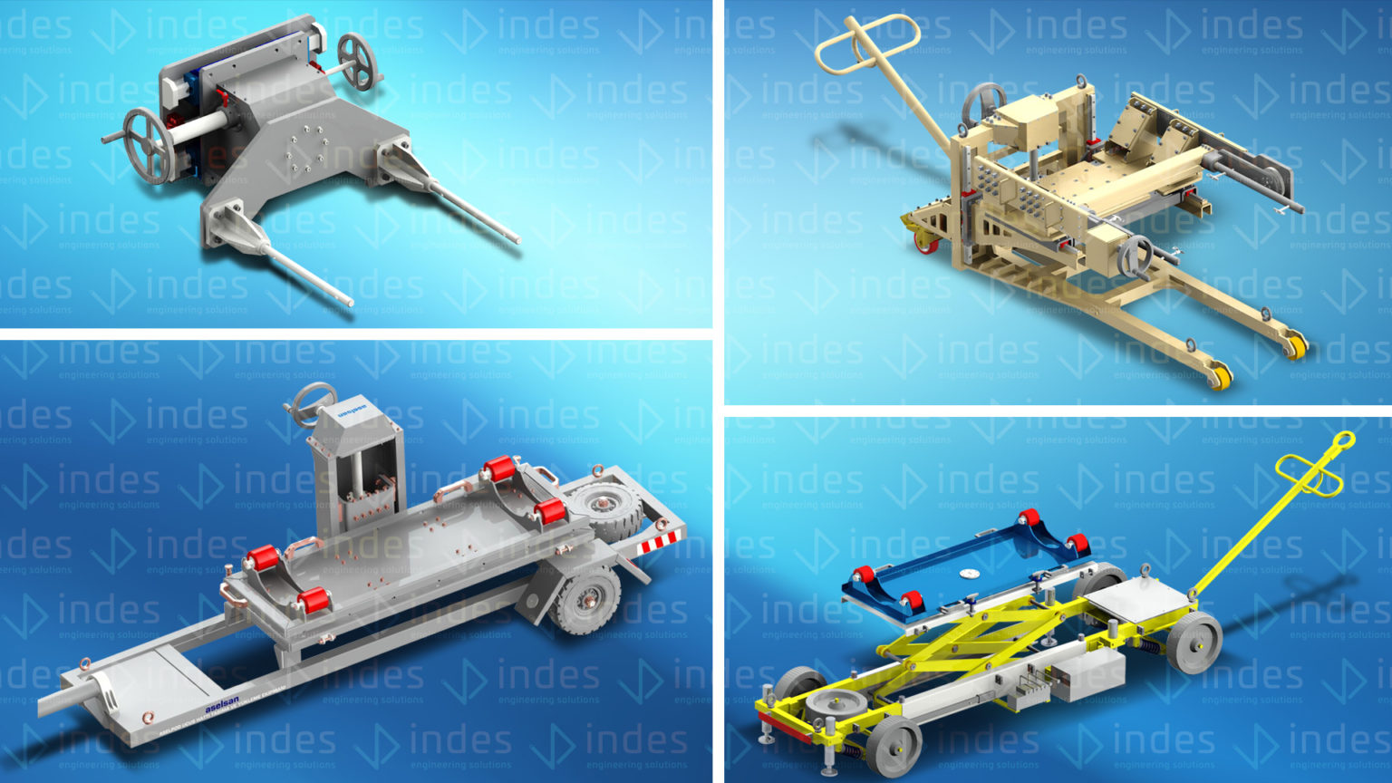 Uçuş Hattı Taşıma, Yükleme ve Yer Destek Ekipmanları​