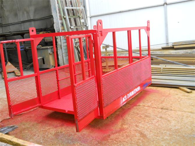 Kule Vinç İnsan Taşıma Sepeti