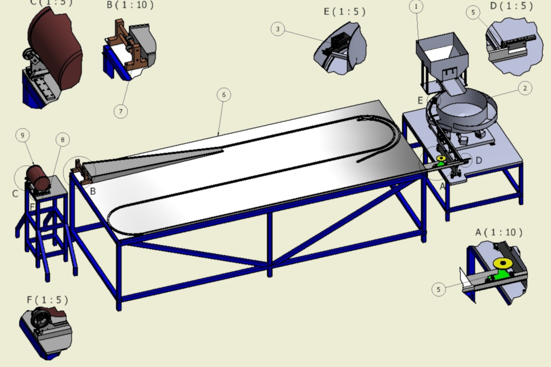 PARÇACIK DIZME SISTEMI