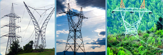 Enerji nakil hattı direkleri 