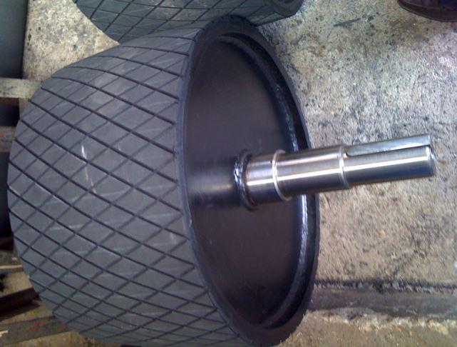 Elevator Pulley Manufacturing and Rubber Coating