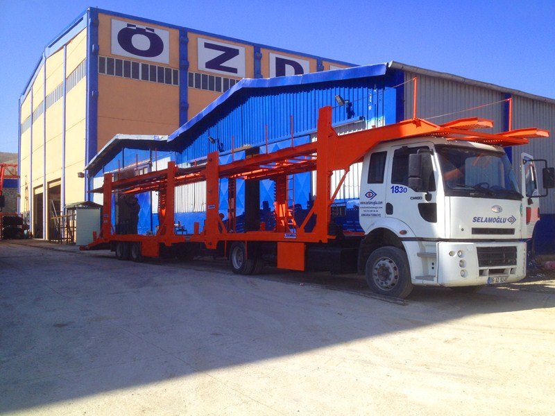  Römork Tip Çift Katlı Oto Taşıyıcı