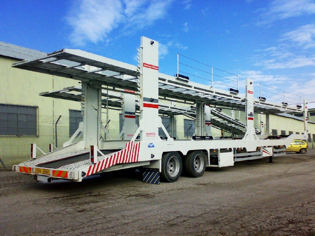  Yekpare Çift Katlı Oto Taşıyıcı