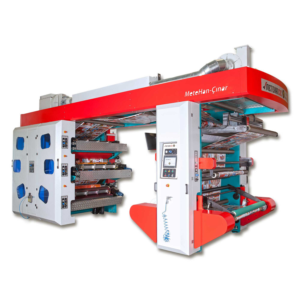 MERKEZİ TAMBURLU FLEKSO BASKI MAKİNASI