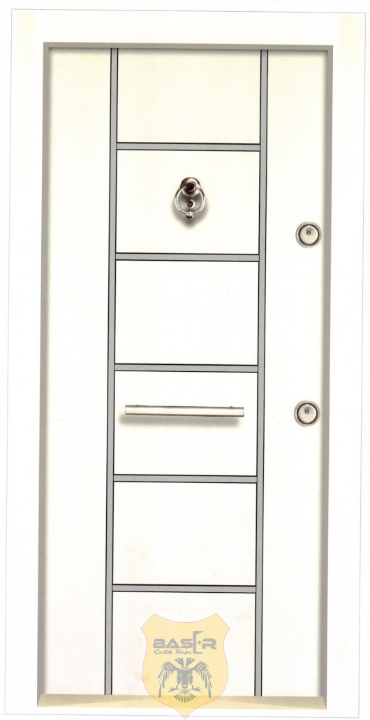 Laminant Tek Renk Çelik Kapı Modelleri