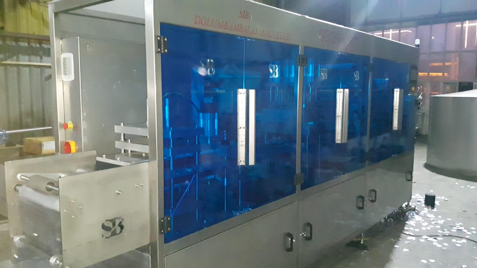 20 Kalıplı Tereyağ Dolum Termoform Makinesi