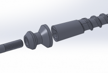 Sökülebilir Konik Ankraj