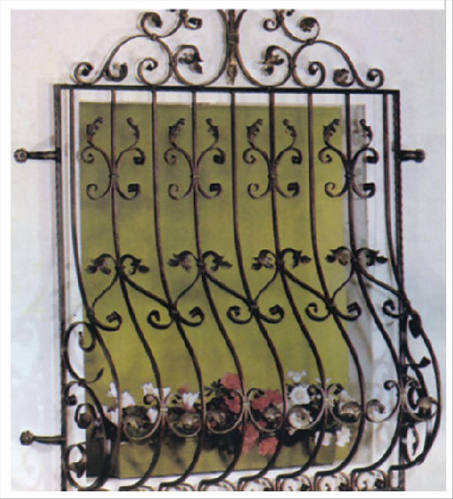Wrought Iron Window Railing