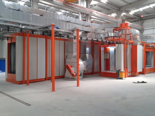 ELECTROSTATIC POWDER COATING FACILITIES