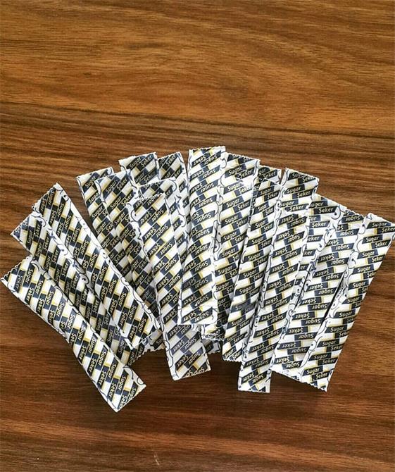 tekli paket toz şeker