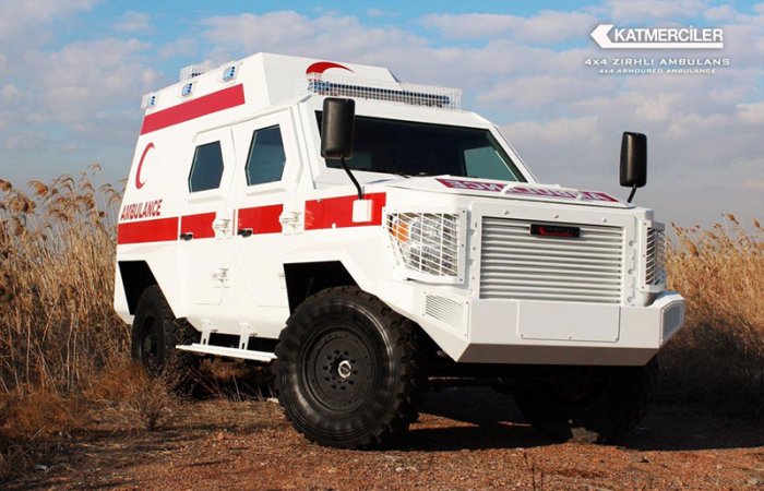 4x4 Zırhlı Ambulans