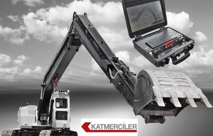 Remote Controlled Armored Excavator