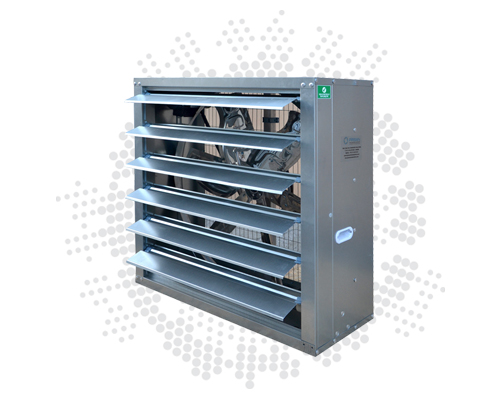 Otomatik Panjurlu Aksiyel Aspiratör