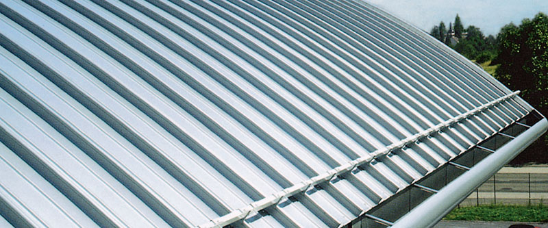 Metal Clamped Roof Systems