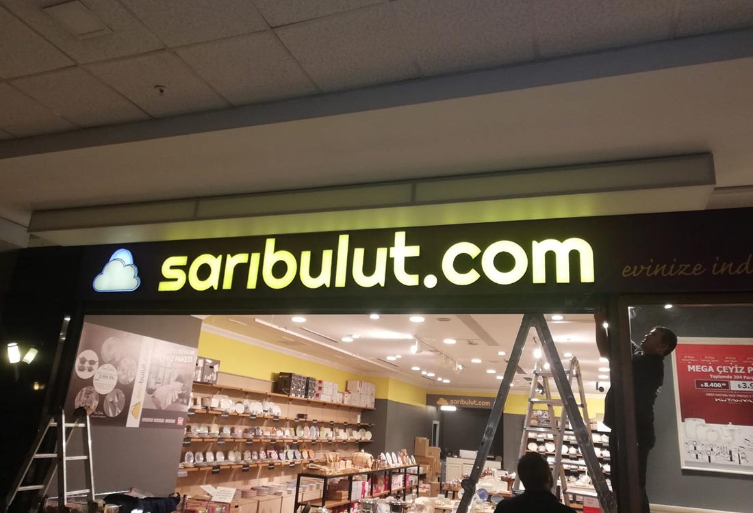 IŞIKLI KUTU HARF TABELA