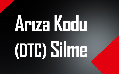 Arıza Kodu (Dtc) Silme