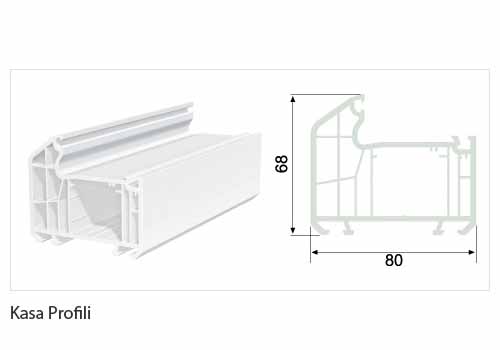S75 Serisi PVC Pencere