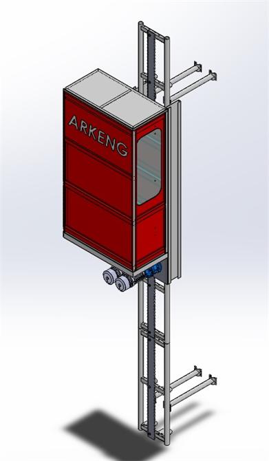 Kule Vinç Operatör Asansörü