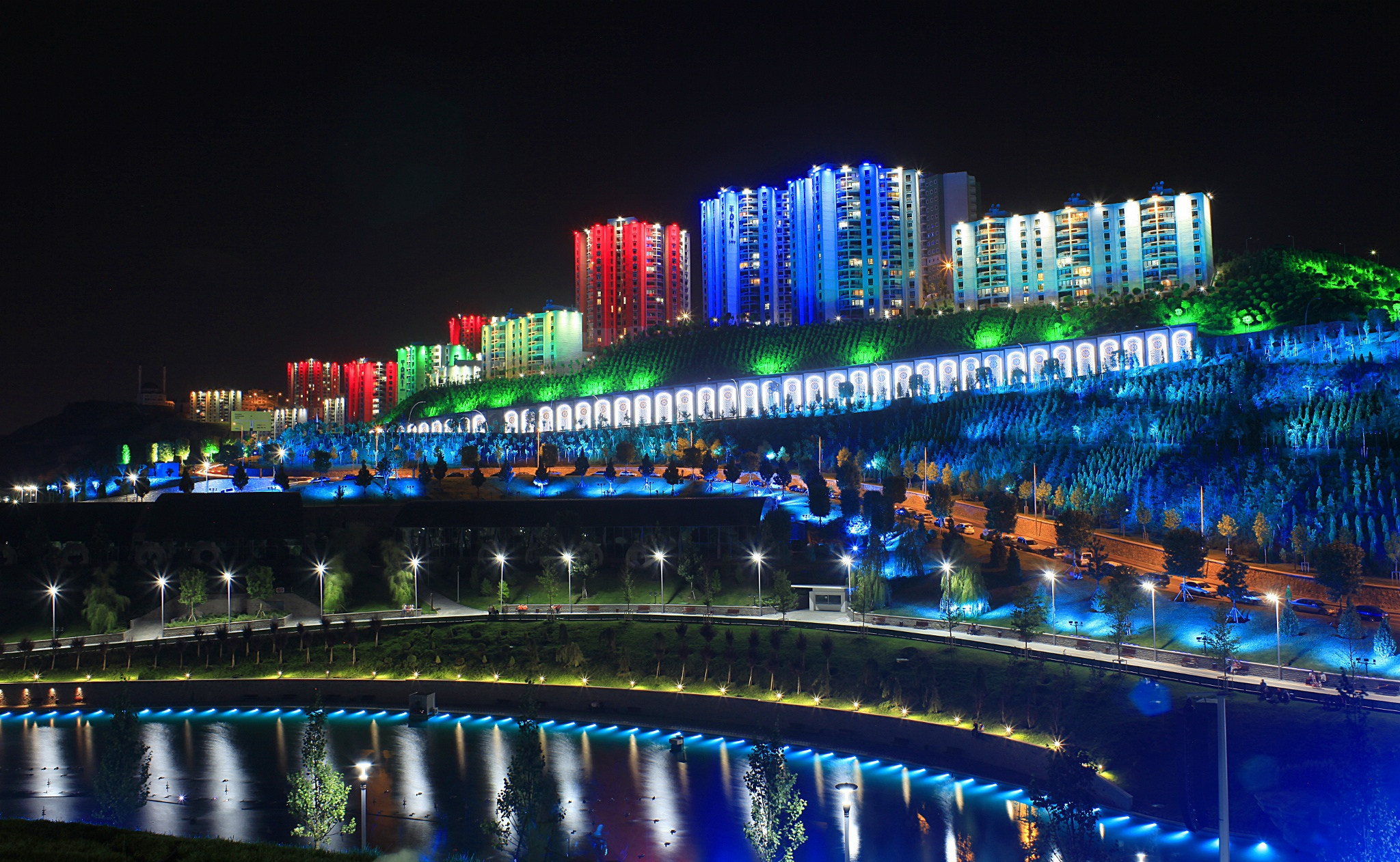 Kuzey Ankara Park Aydınlatması