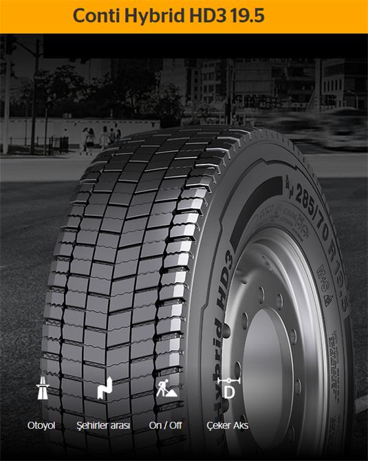 Conti Hybrid HD3 19.5 Highway Truck Tire