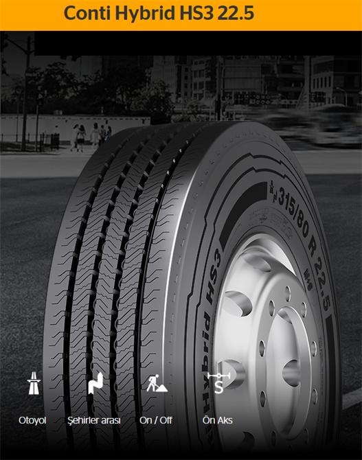 Conti Hybrid HS3 22.5 Highway Truck Tire