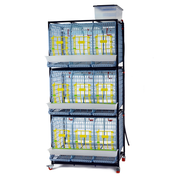 Tavuk Damızlık Kafesi – 3 Katlı