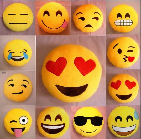 Peluş Emoji Yastık