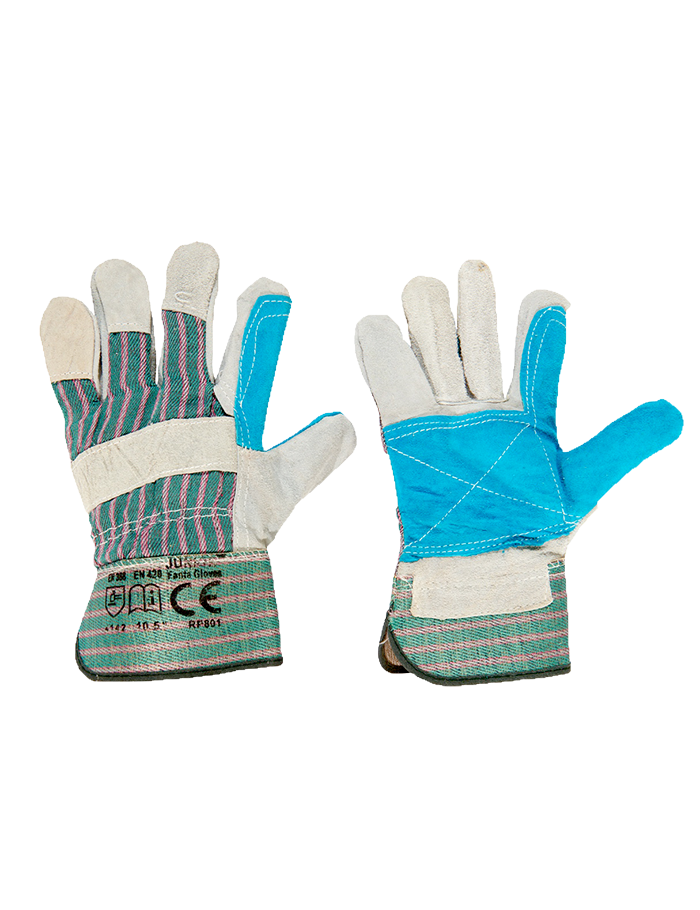 JUNİOR / GRİ - YEŞİL TAKVİYELİ ELDİVEN