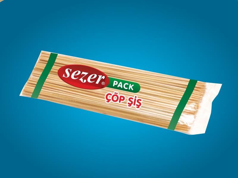 24 Cm Çöp Şiş 100 Lü