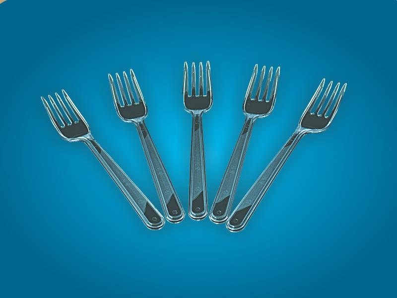 Lux Plastic Cutlery 10 pcs