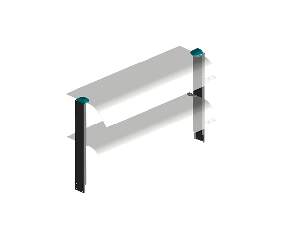 service rack - double row