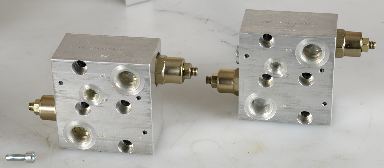 Engine Mounted Counterbalance Valves with Brake Release