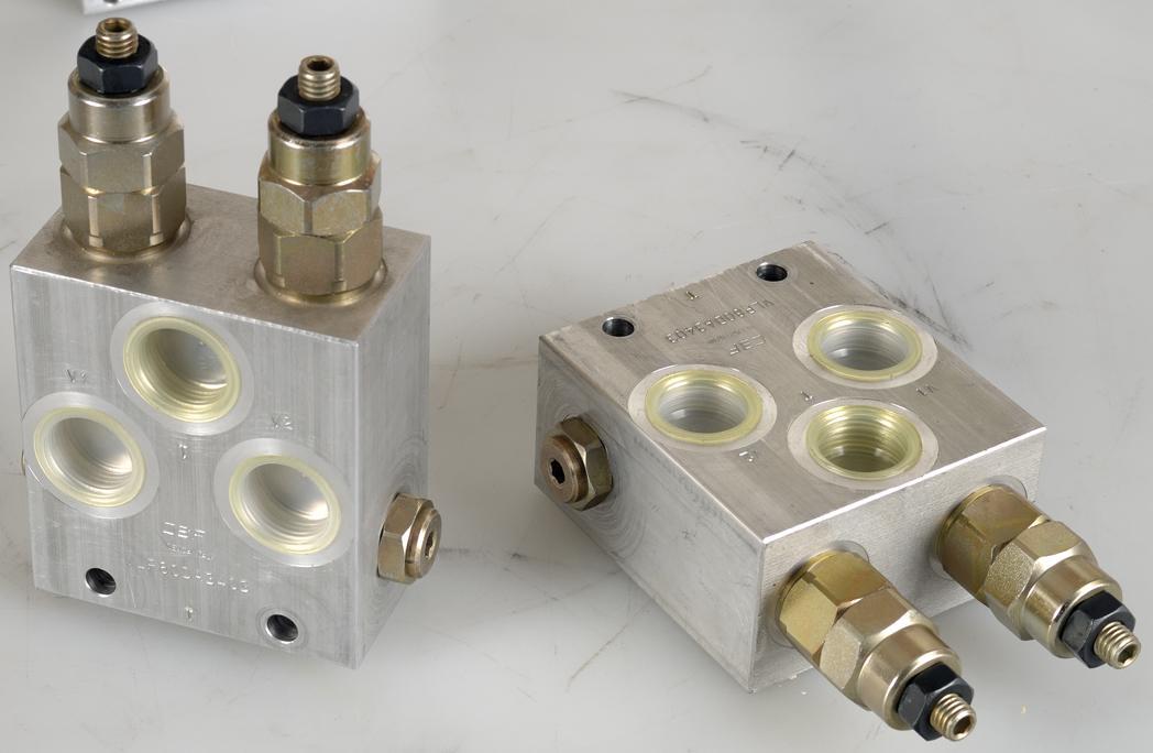 VLP Series Twin Pressure Relief Valves/Antishock-Anticavitation