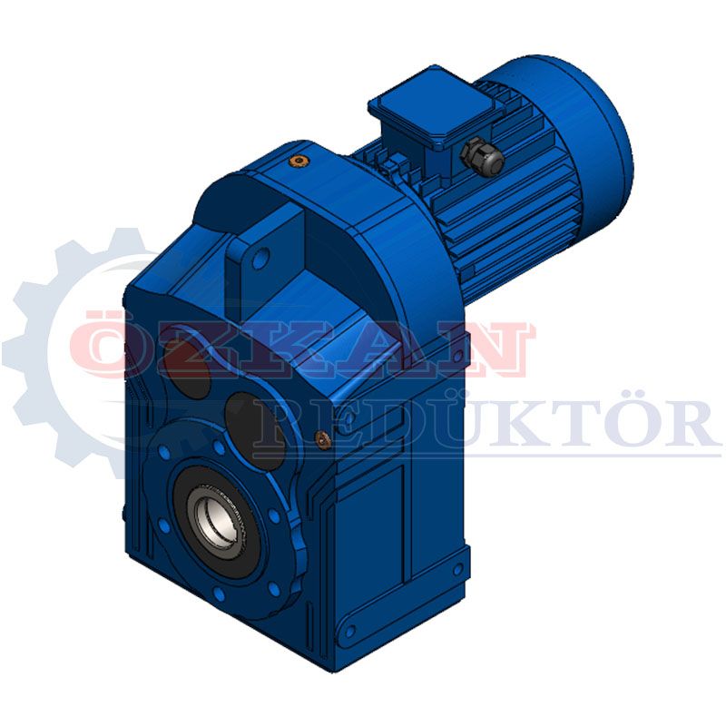 D Series Helical Geared Hollow Shaft Yilmaz Gearboxes