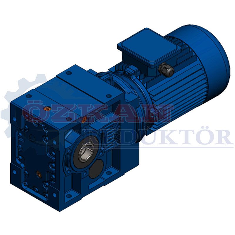 K Serisi Helisel Konik Dişli Yılmaz Redüktörler