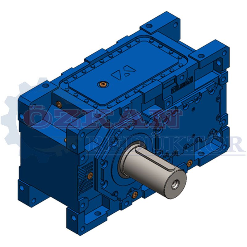 H Series Horizontal Type Helical Gear Yilmaz Gearboxes