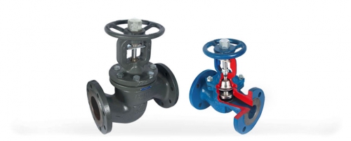 VALFTEK DN250 PN16 METAL KÖRÜKLÜ GLOBE VANA