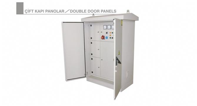 Harici Dikili Çift Kapı Panolar