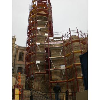 Ladder application with inside exit advantage at the pier