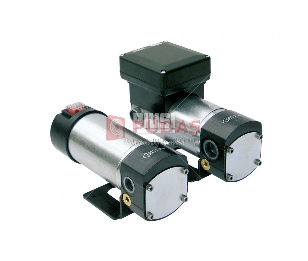 Vıscomat DC 12 Volt Dişli Yağ Pompası Piusi